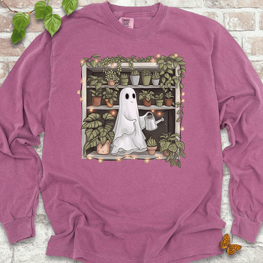 Haunted Houseplants LS T-Shirt