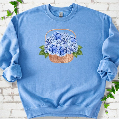 Hydrangea Basket Sweatshirt