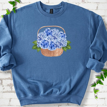 Hydrangea Basket Sweatshirt