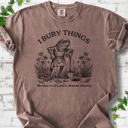 I Bury Things Frog T-Shirt