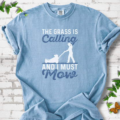 I Must Mow Lady T-Shirt