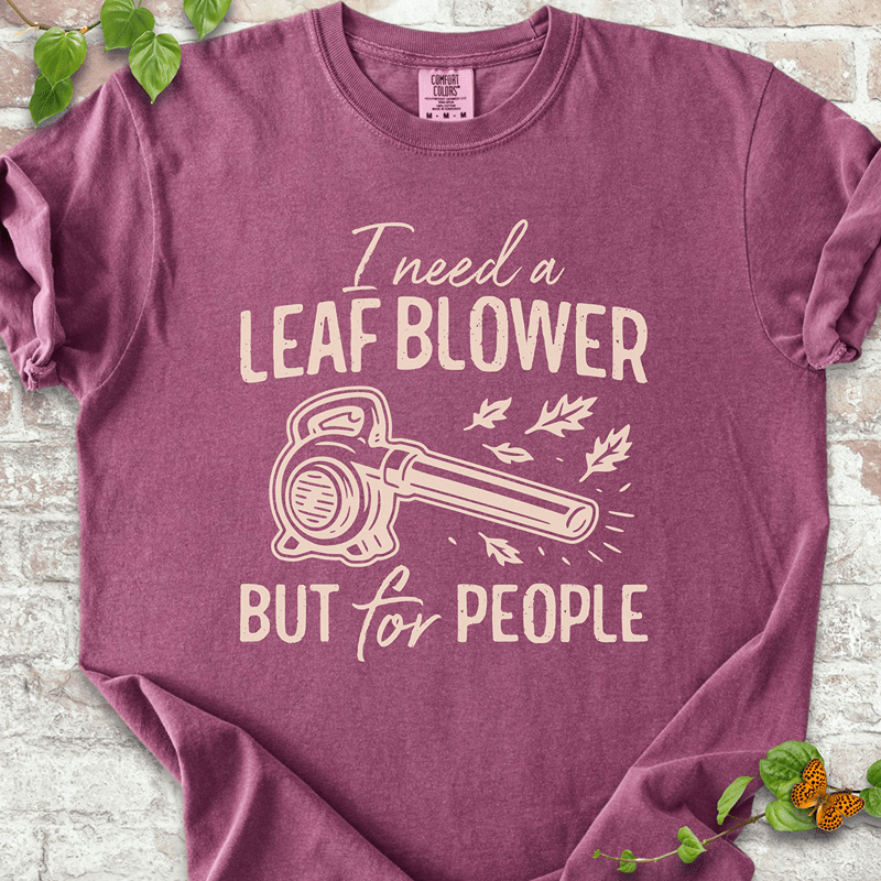 Leaf Blower T-Shirt