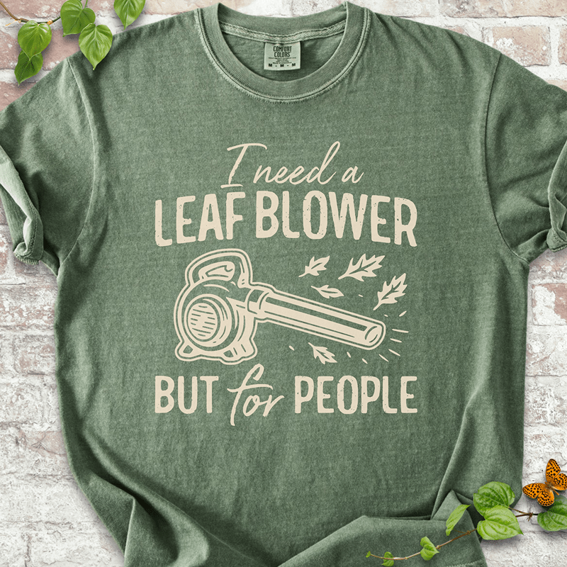 Leaf Blower T-Shirt