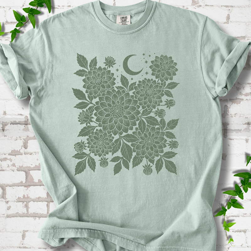 Magical Dahlias T-shirt
