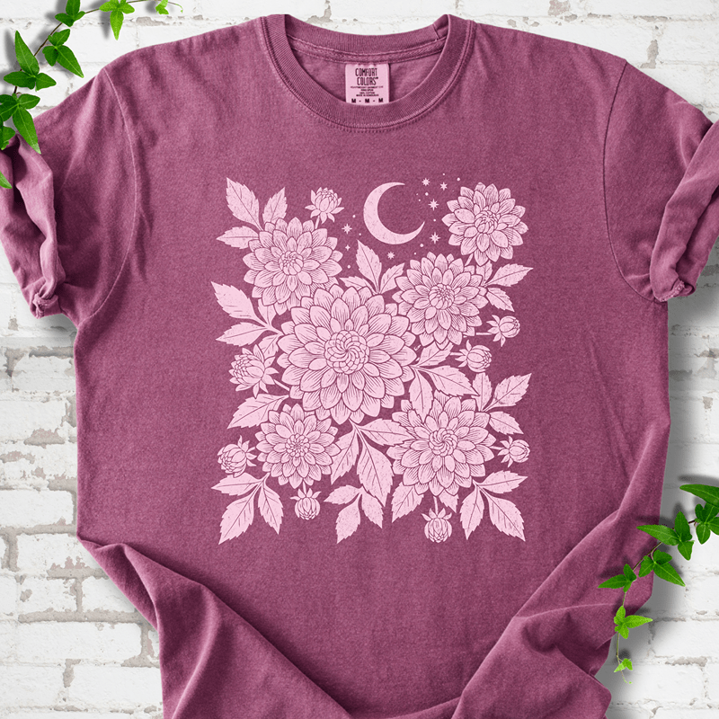 Magical Dahlias T-shirt