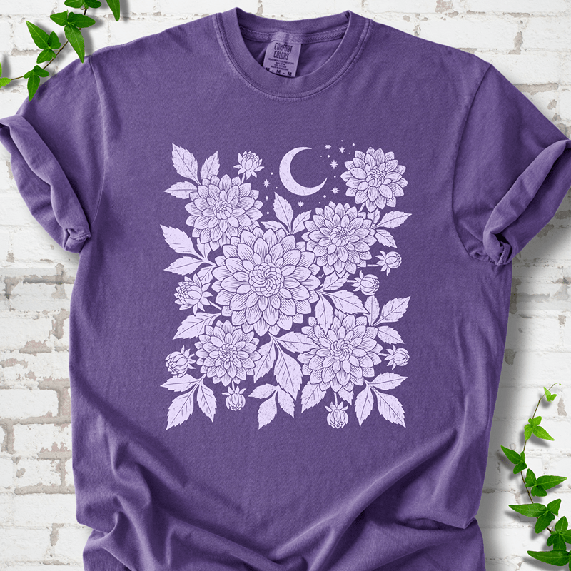 Magical Dahlias T-shirt
