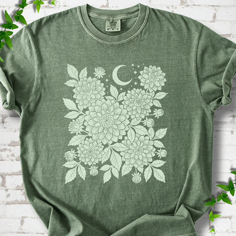 Magical Dahlias T-shirt