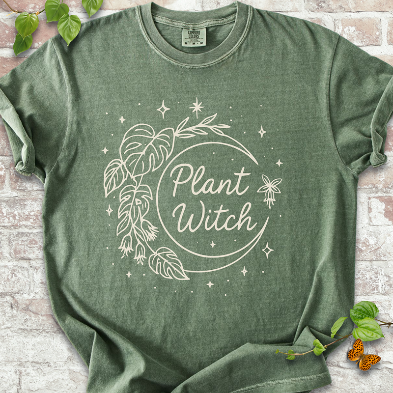 Magical Plant Witch T-Shirt