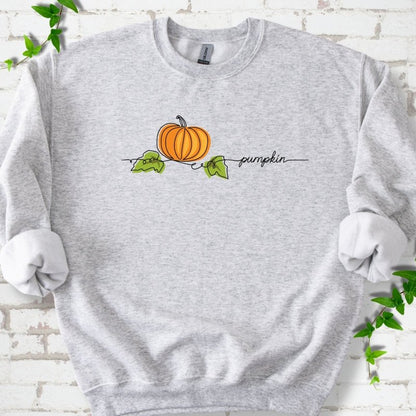 Minimalist Pumpkin Sweatshirt