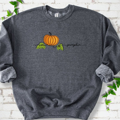 Minimalist Pumpkin Sweatshirt