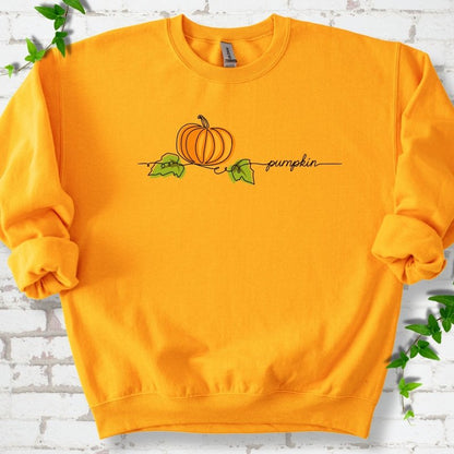 Minimalist Pumpkin Sweatshirt