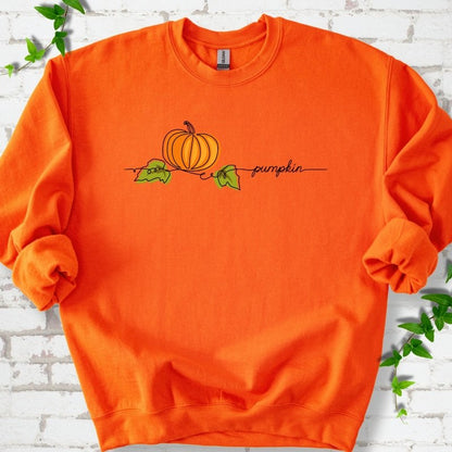 Minimalist Pumpkin Sweatshirt