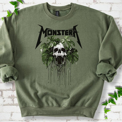 Monstera Monster Sweatshirt