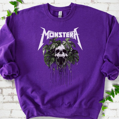 Monstera Monster Sweatshirt