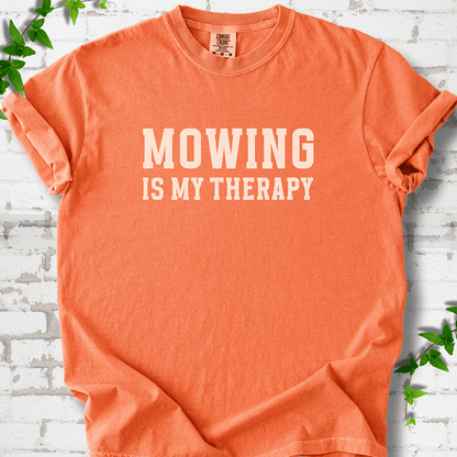 Mowing Is My Therapy T-Shirt