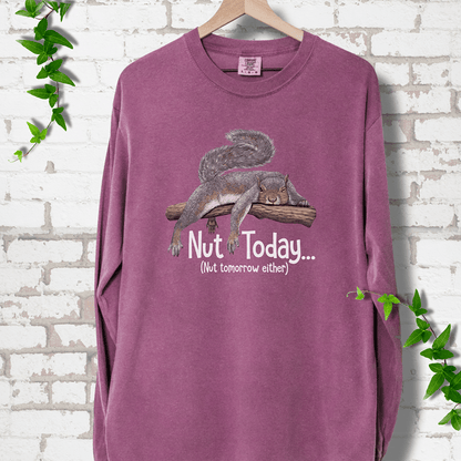 Nut today Squirrel LS T-Shirt