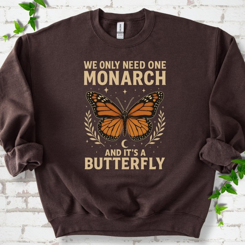 One Monarch Butterfly Sweatshirt