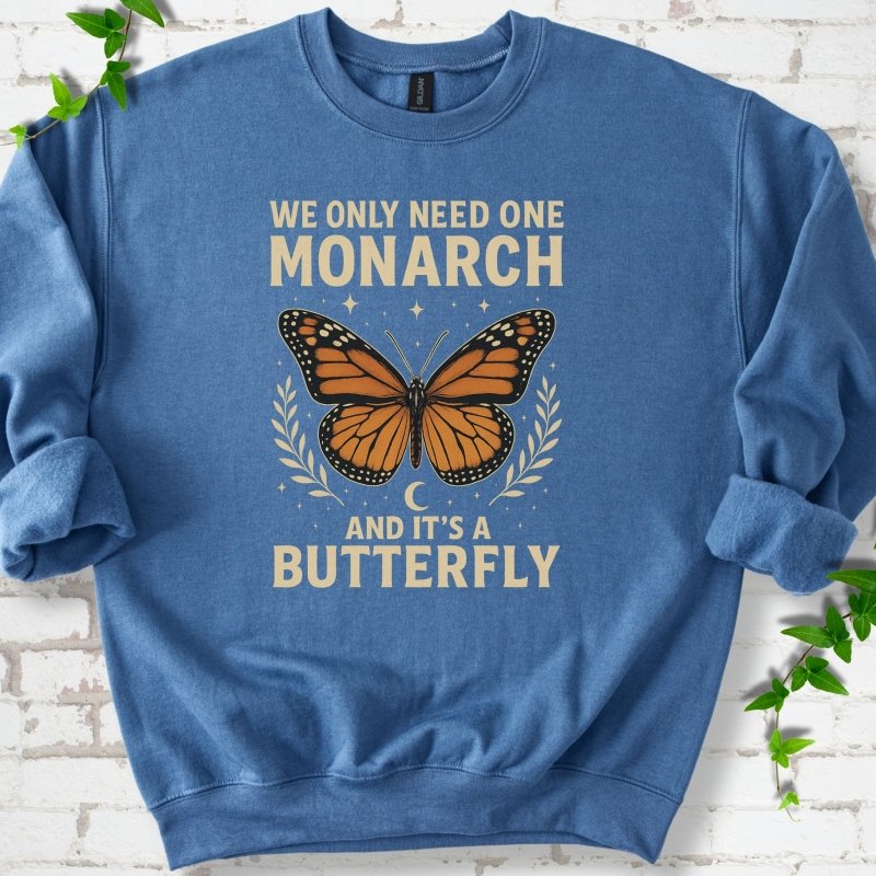 One Monarch Butterfly Sweatshirt