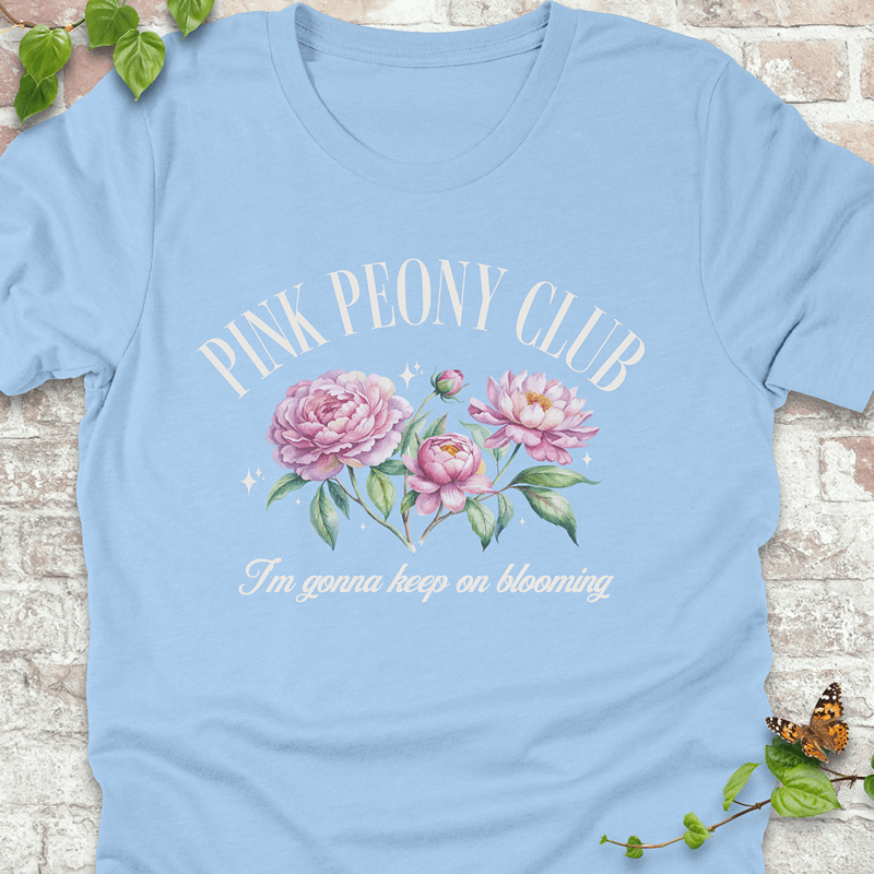 Pink Peony Club T-Shirt