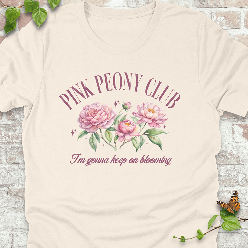 Pink Peony Club T-Shirt