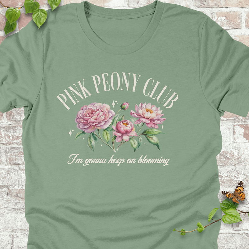 Pink Peony Club T-Shirt