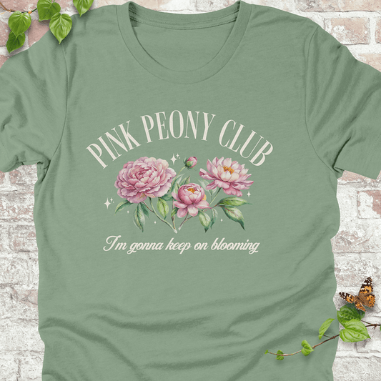 Pink Peony Club T-Shirt