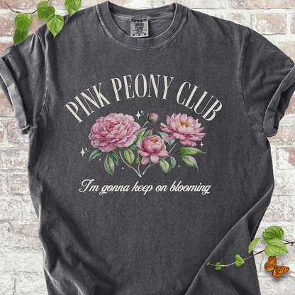 Pink Peony Club T-shirt