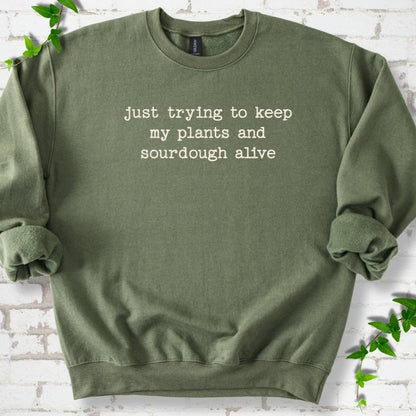Plants & Sourdough Sweatshirt