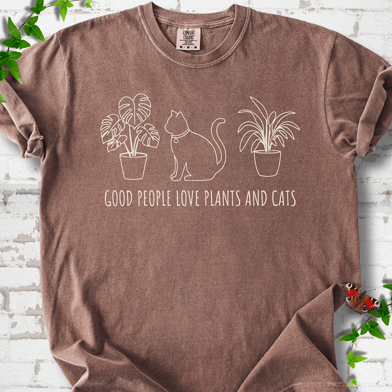 Plants and Cats T-Shirt