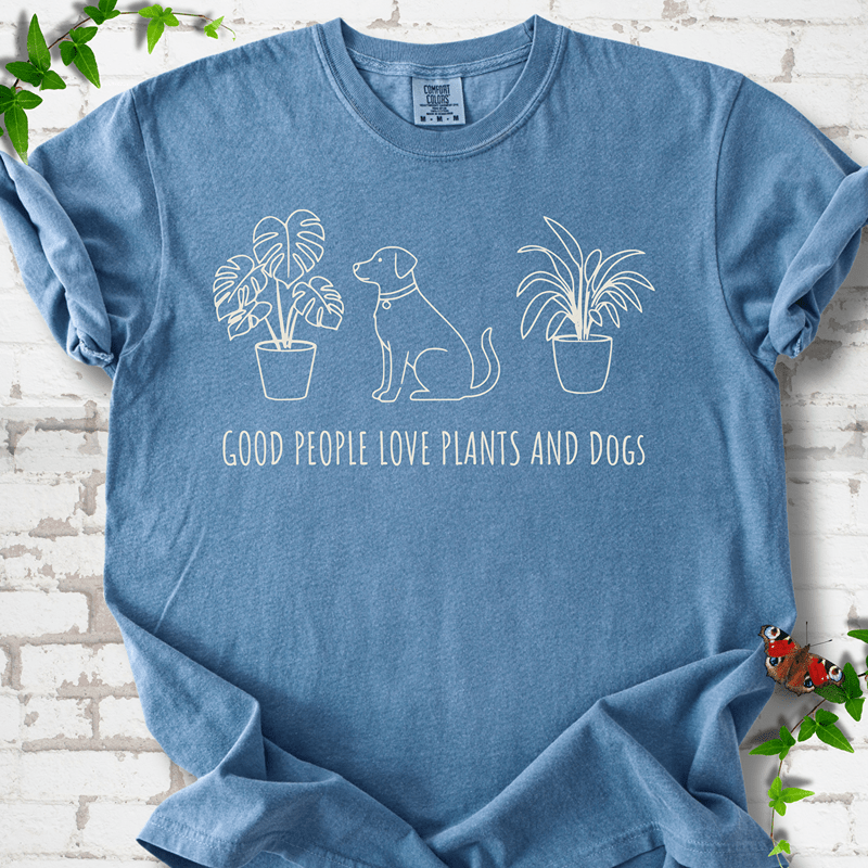 Plants and Dogs T-Shirt