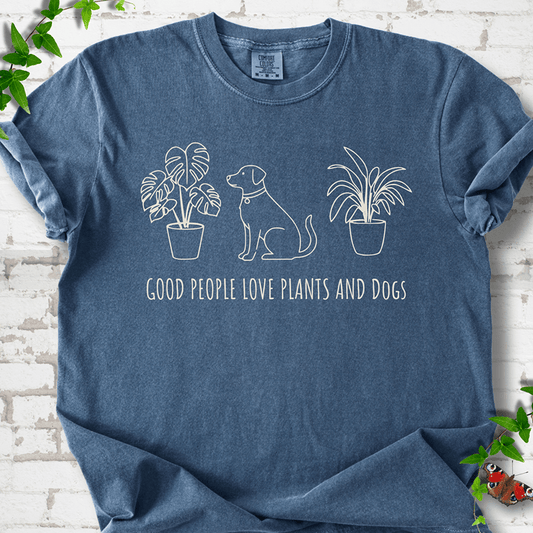 Plants and Dogs T-Shirt