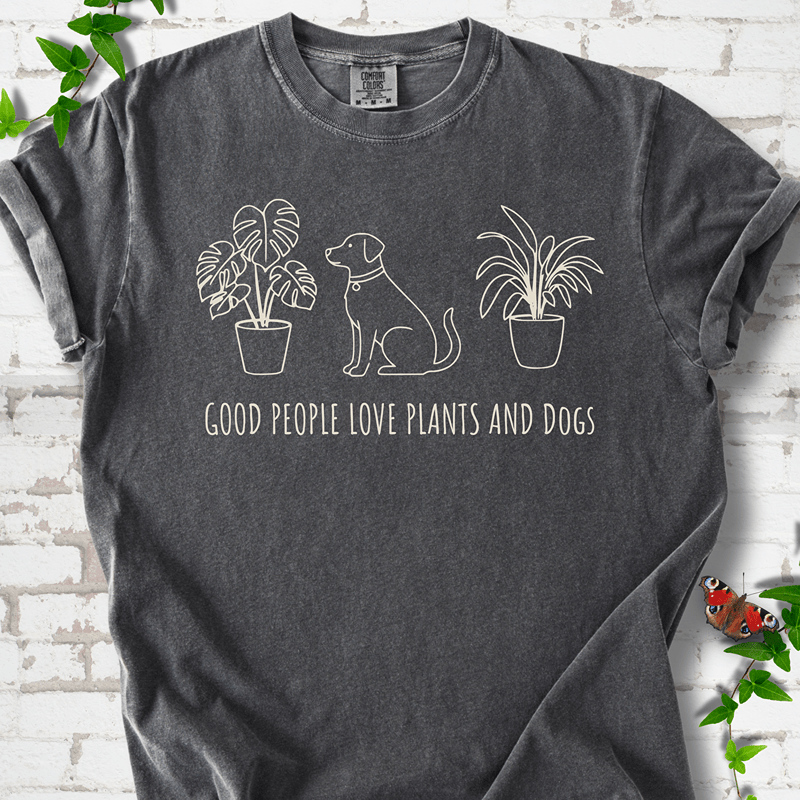 Plants and Dogs T-Shirt