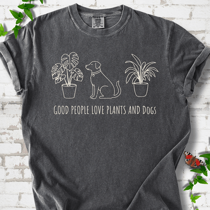 Plants and Dogs T-Shirt
