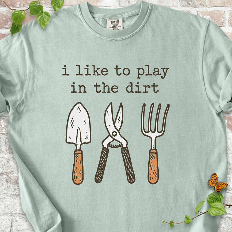 Bay Comfort Colors™ T-shirt with garden humor tee for houseplant people