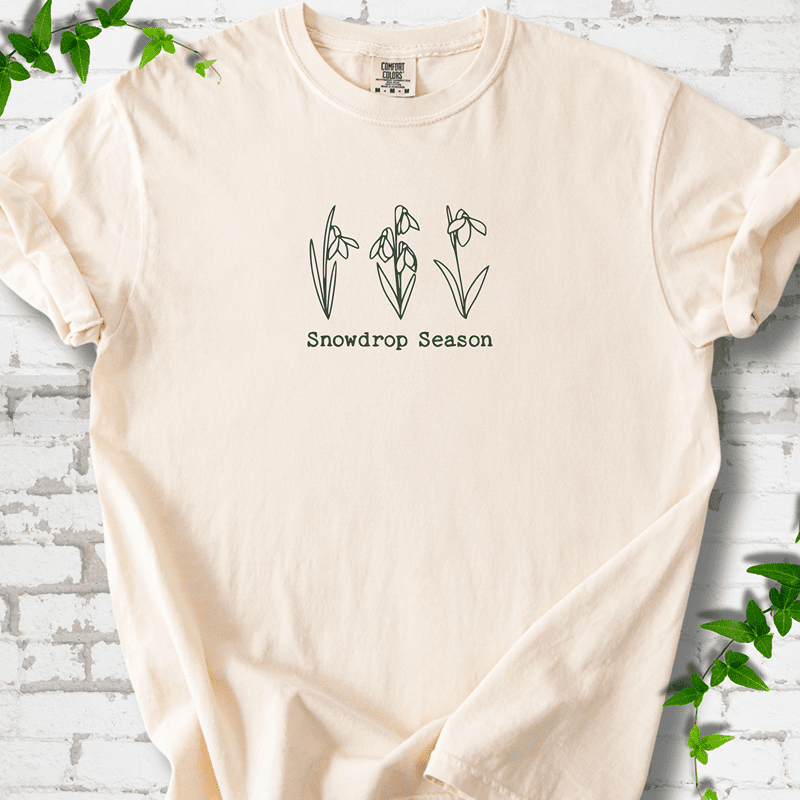 Snowdrop Season T-Shirt