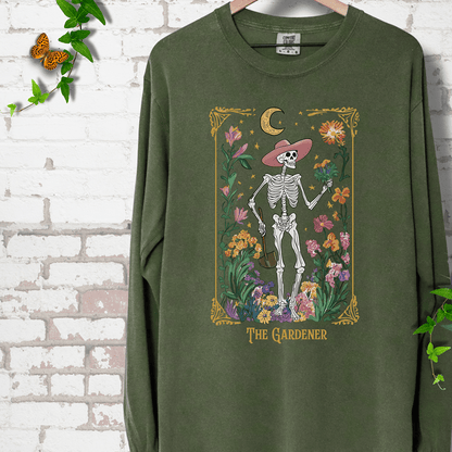 The Gardener Tarot LS T-Shirt