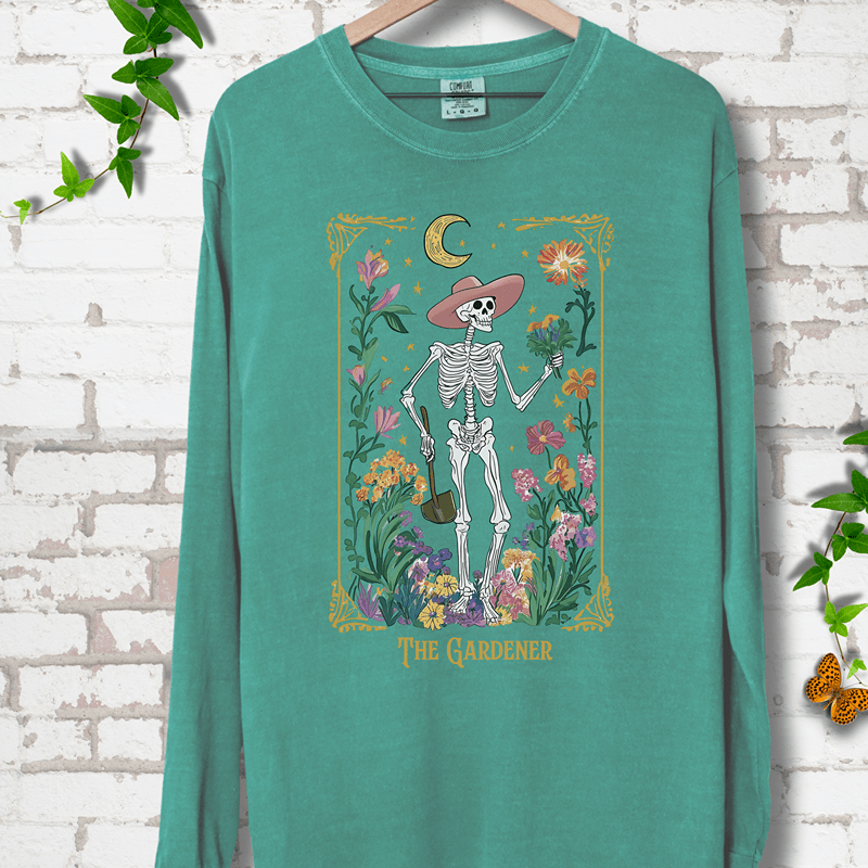 The Gardener Tarot LS T-Shirt
