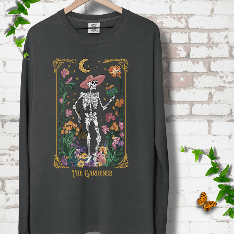 The Gardener Tarot LS T-Shirt