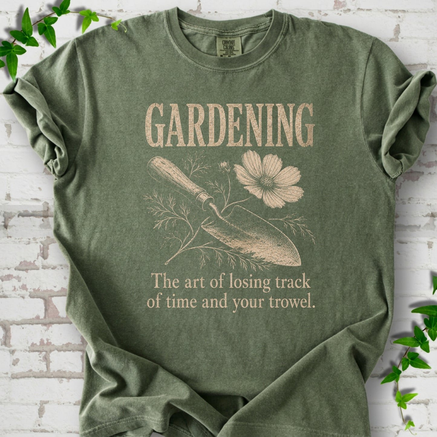 Time & Trowel Gardening T-shirt