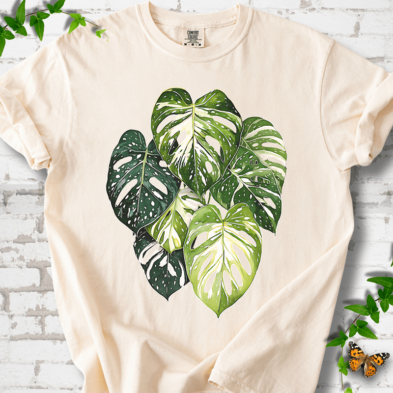 Variegated Monstera T-Shirt