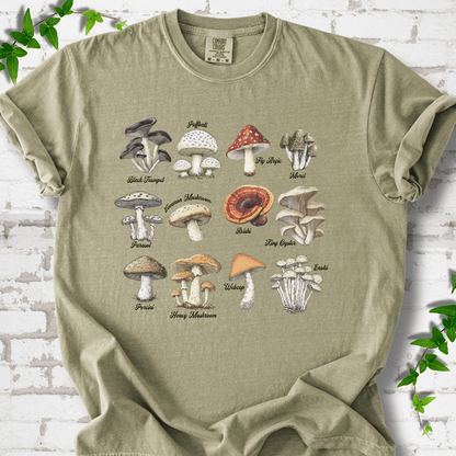Vintage Mushroom Guide T-Shirt
