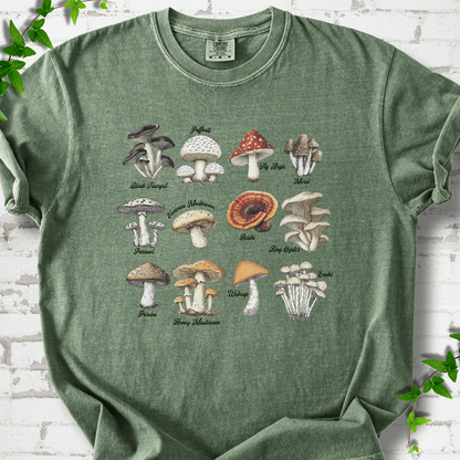 Vintage Mushroom Guide T-Shirt