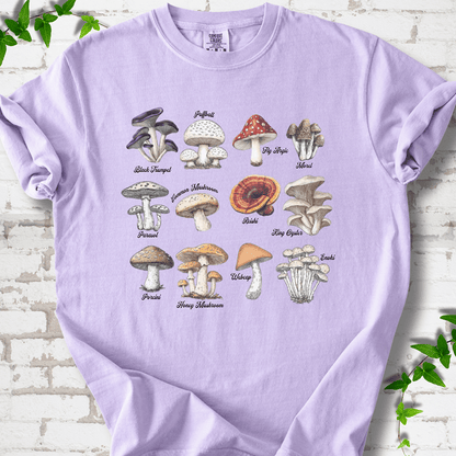 Vintage Mushroom Guide T-Shirt