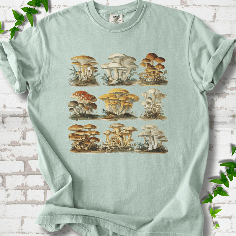 Vintage Mushrooms T-Shirt