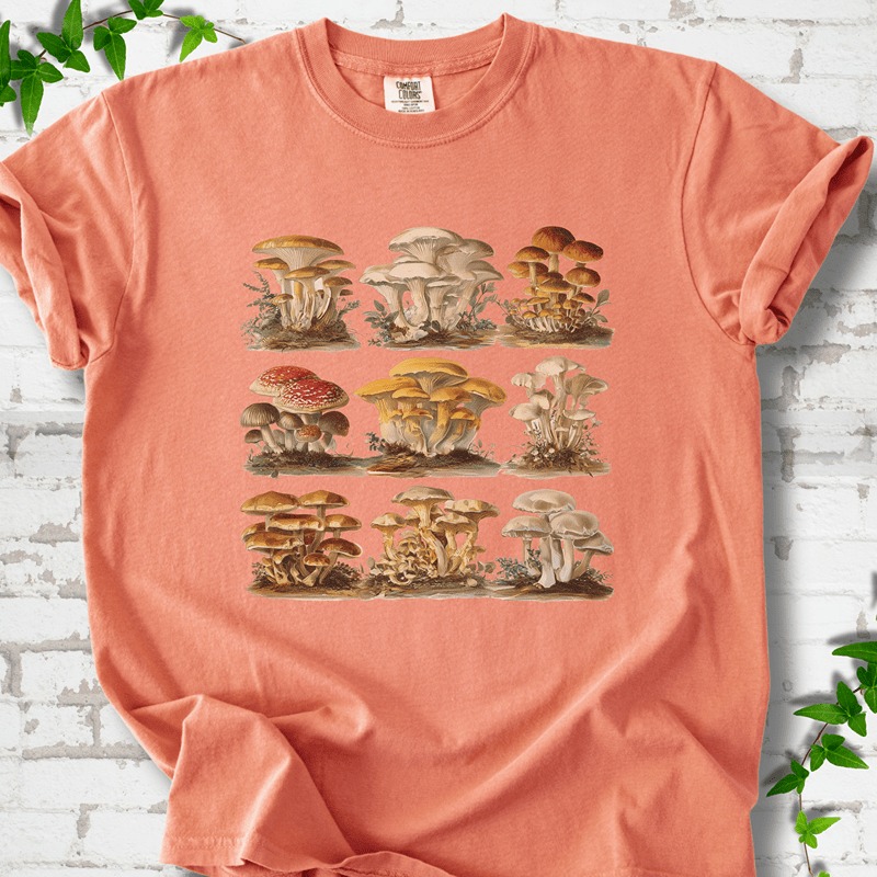 Vintage Mushrooms T-Shirt