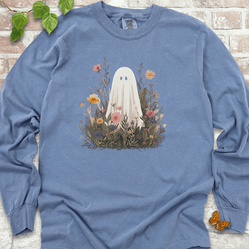 Wildflower Ghost  LS T-Shirt