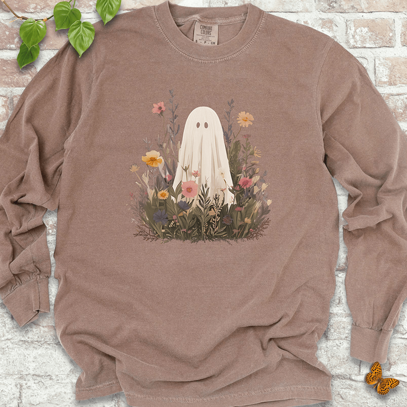 Wildflower Ghost  LS T-Shirt
