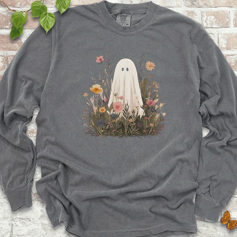 Wildflower Ghost  LS T-Shirt