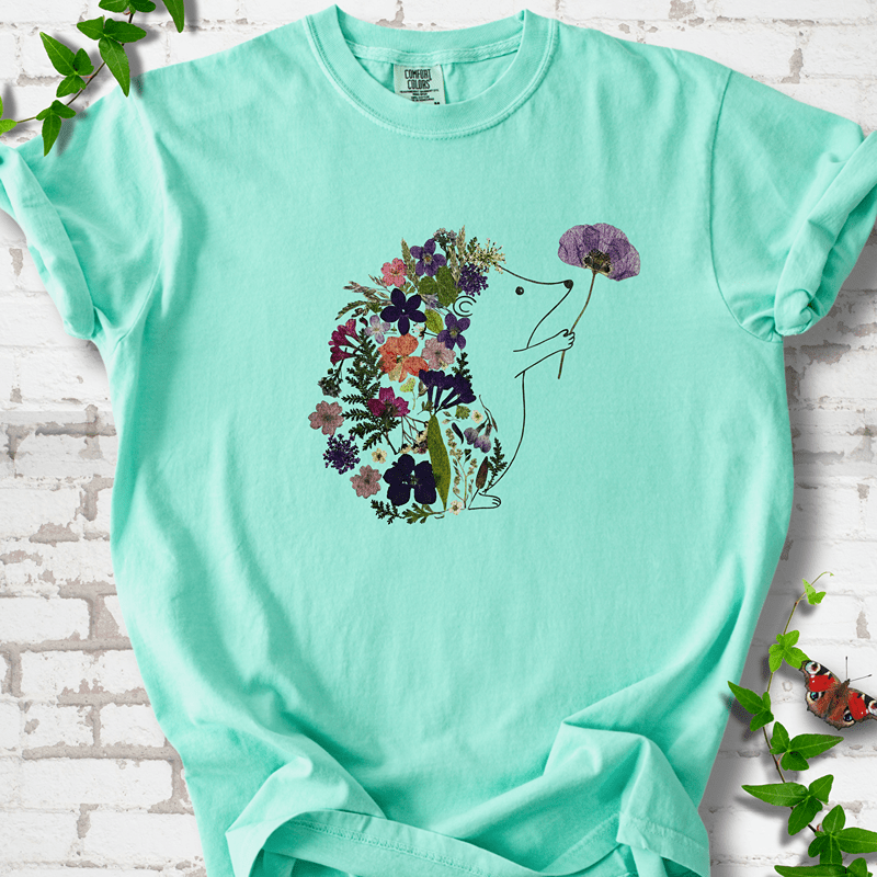 Wildflower Hedgehog T-Shirt
