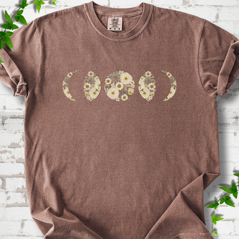 Wildflower Moon Phases T-Shirt